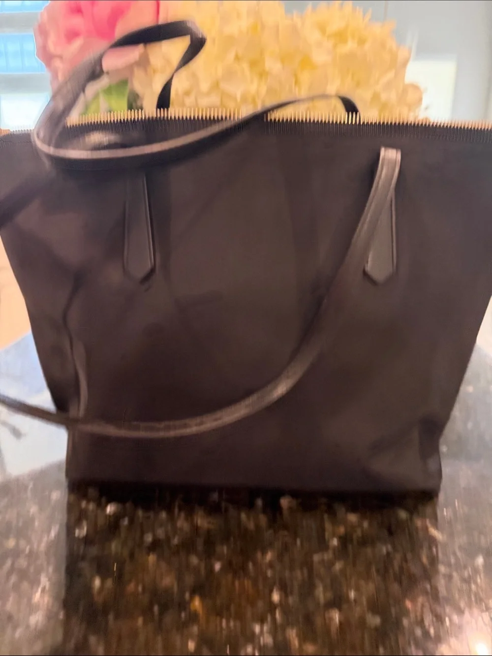 NWOT kate spade water resistant fabric zip-top tote